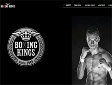 Tablet Screenshot of boxingkings.ch